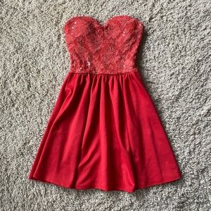 Formal Mini Skater Dress